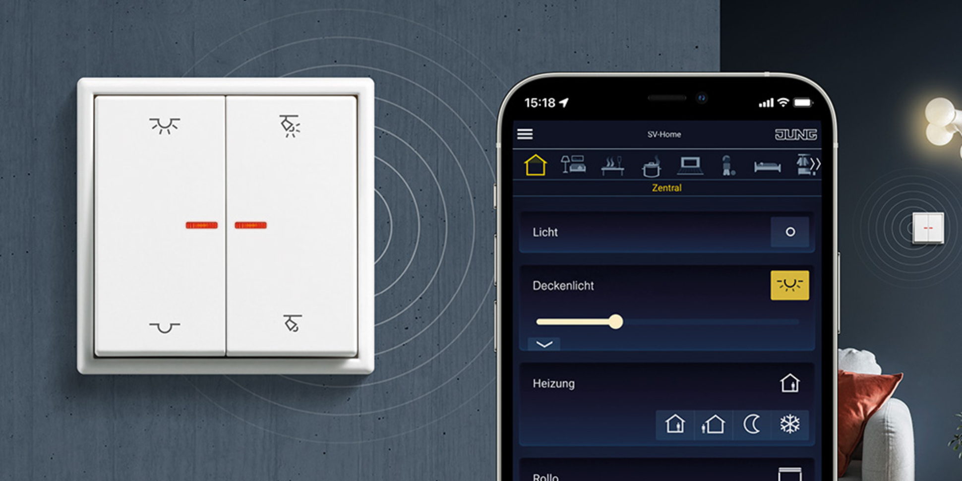 KNX RF Taster bei Smart Electronics in Frankfurt am Main